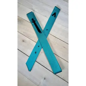 Teal Solid Cinch Strap Set