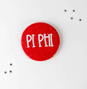 Pi Beta Phi Red Glitter