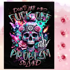 5D DIY Full Drill Round Diamond Painting - Diamond Art Kit Skull, Rose, Text Mosaic, Canvas - DIY Decoration Painting, Home Wall Decor, Suitable for Halloween and Christmas, Birthday and Anniversary Gifts