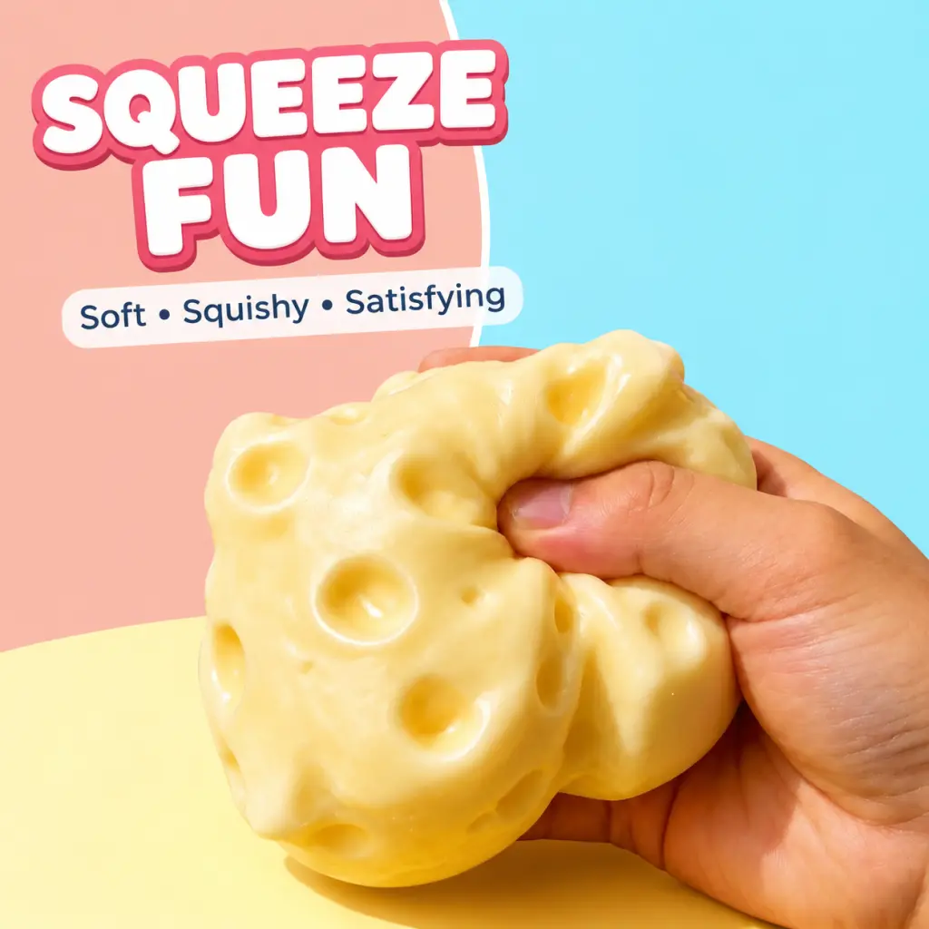 Moldable Vaseline Filled Squishy Ball, Soft TPR Squeeze Fidget Toy, Stretchable DIY Sensory Stress Relief Anxiety Toy, Slow Rebound Squeeze Stress Ball For Teens Adults Office Home Stress Reliever