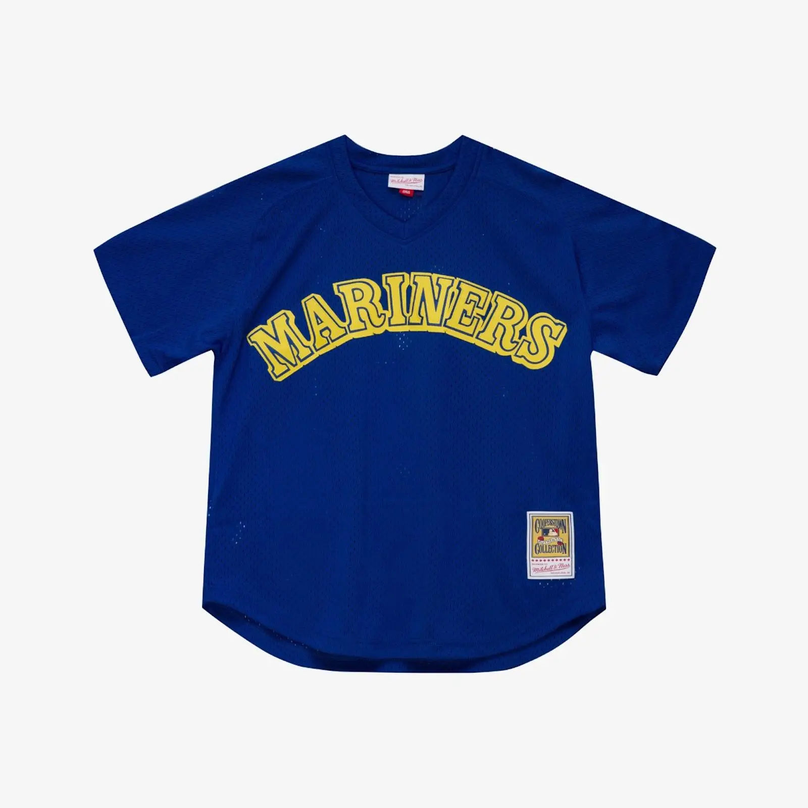 Ken Griffey Jr. Seattle Mariners Royal Authentic Pullover Jersey MLB Throwback Outerwear Vintage Fan Gear Mitchell & Ness