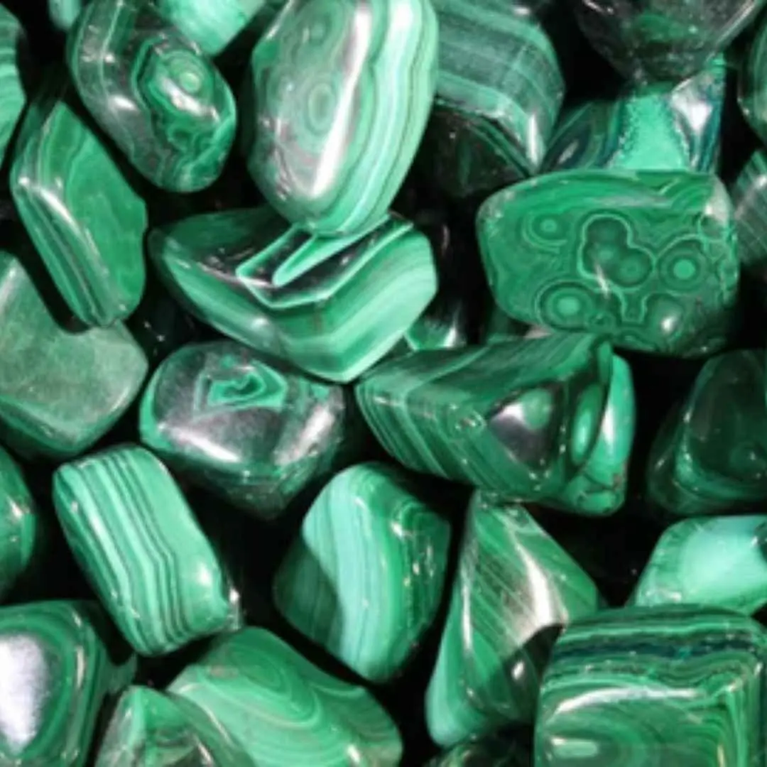 Malachite Tumbled Malachite Tumbled