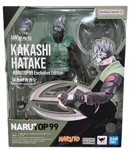 Bandai Naruto NARUTOP99 Exclusive S.H.Figuarts Kakashi Hatake Action Figure