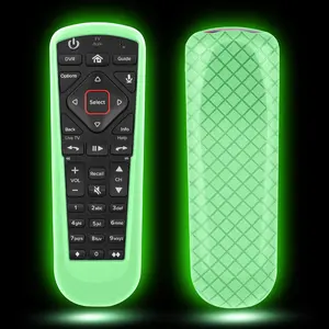 Cover for Dish Network Remote Control 52.0/54.0,  TV Remote Case  Sleeve Glow in The Dark Green