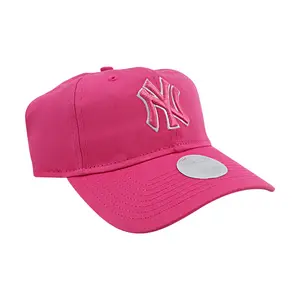 New York Yankees New Era Baseball Hat Cap 9TWENTY Women's Adjustable Pink