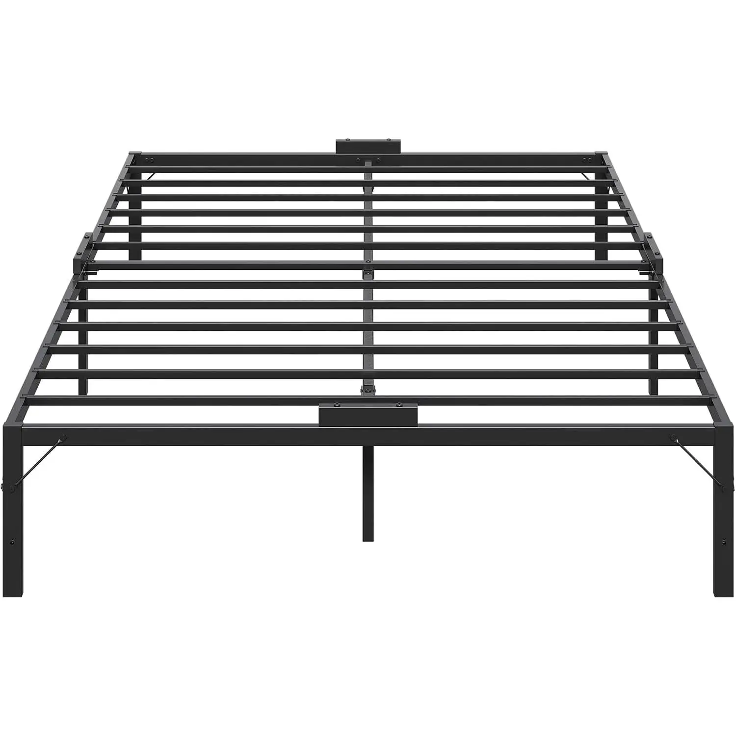WLIVE Modern Queen Bed Frame, Metal Platform Bed Frame, Sturdy Bed Frame Queen Size with Storage Space Under Bed, Suitable for Bedroom