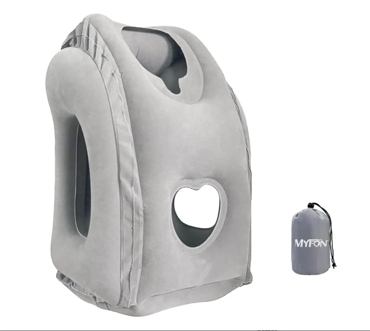 Inflatable Travel Neck Air Pillow - Lightweight Design for Comfortable Sleep and Travel Use