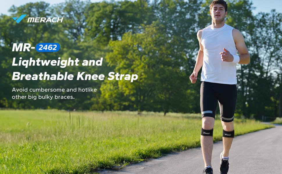 MERACH Adjustable Patellar Brace, Patella Belt, Sports Knee Sleeve - Pain Relief, Tendon Stabilization for Jumper's Knee, Tendinitis - Multi-Sport Use Ideal for Basketball, Running Summervibes MERACH Adjustable Patellar Brace, Patella Belt, Sports Knee Sleeve - Pain Relief, Tendon Stabilization for Jumper's Knee, Tendinitis - Multi-Sport Use Ideal for Basketball, Running Summervibes