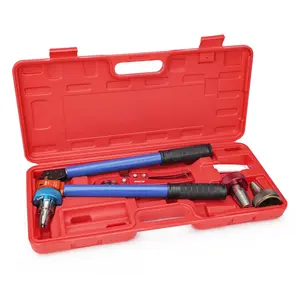 iCrimp PEX Expansion Tool Set with 1/2,3/4,1-inch Auto Rotation Expansion Heads, PEX-a Tubing Expander with PEX Cutter