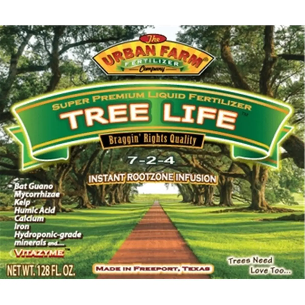 Urban Farm Fertilizers 1 gal Tree Life Liquid Fertilizer