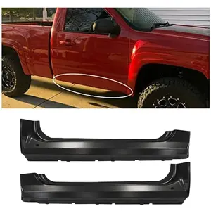 Rocker Panel Rust Repair Compatible with 2007-2013 Chevy Silverado GMC Sierra 2door Standard Cab Regular Cab Single Cab Replacement for 0864-101 0864-102
