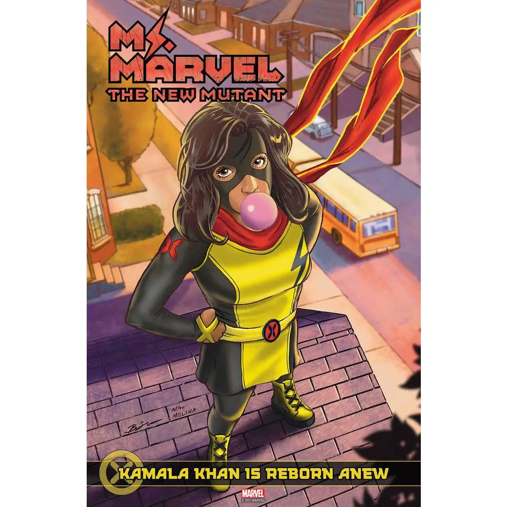 Ms Marvel New Mutant #4 Benjamin Su Homage Variant