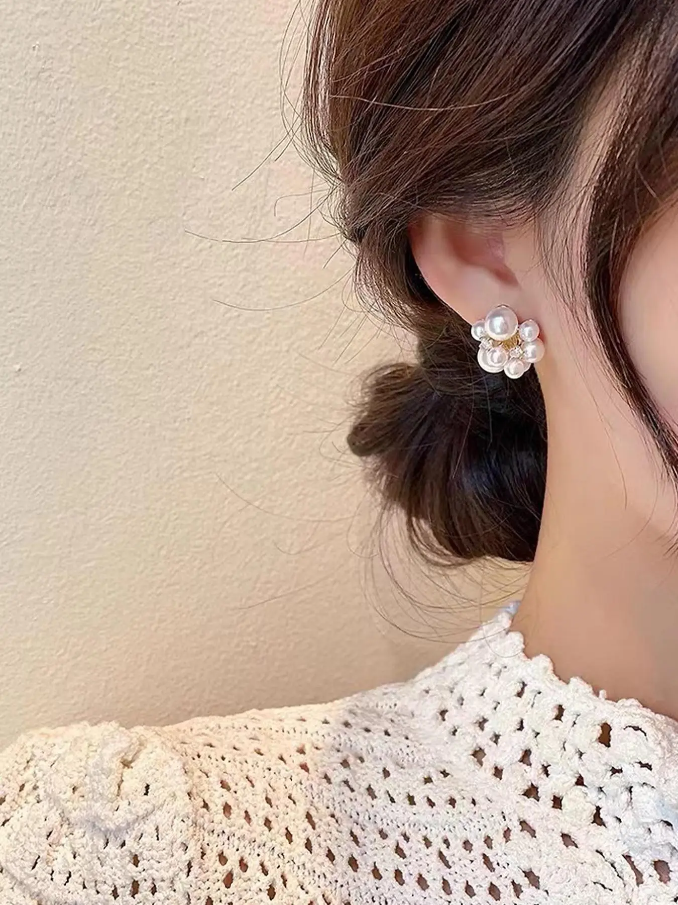 Faux Pearl Decorated Dangle Earrings, Elegant Jewelry for Women for Party, Daily Clothing Decor, Trendy All-match & Exquisite Jewelry for Birthday Gift, High Quality Earrings