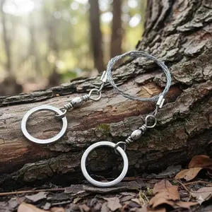 Portable Survival Folding Saw for Emergency Outdoor Use | All-Season Camping Hiking Hunting & Fishing Gear | Durable Multi-Tool for Wilderness Safety & Adventure Survival Kit