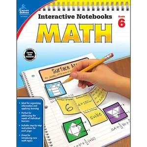 Interactive Notebooks: Math Resource Book Grade 6 Paperback
