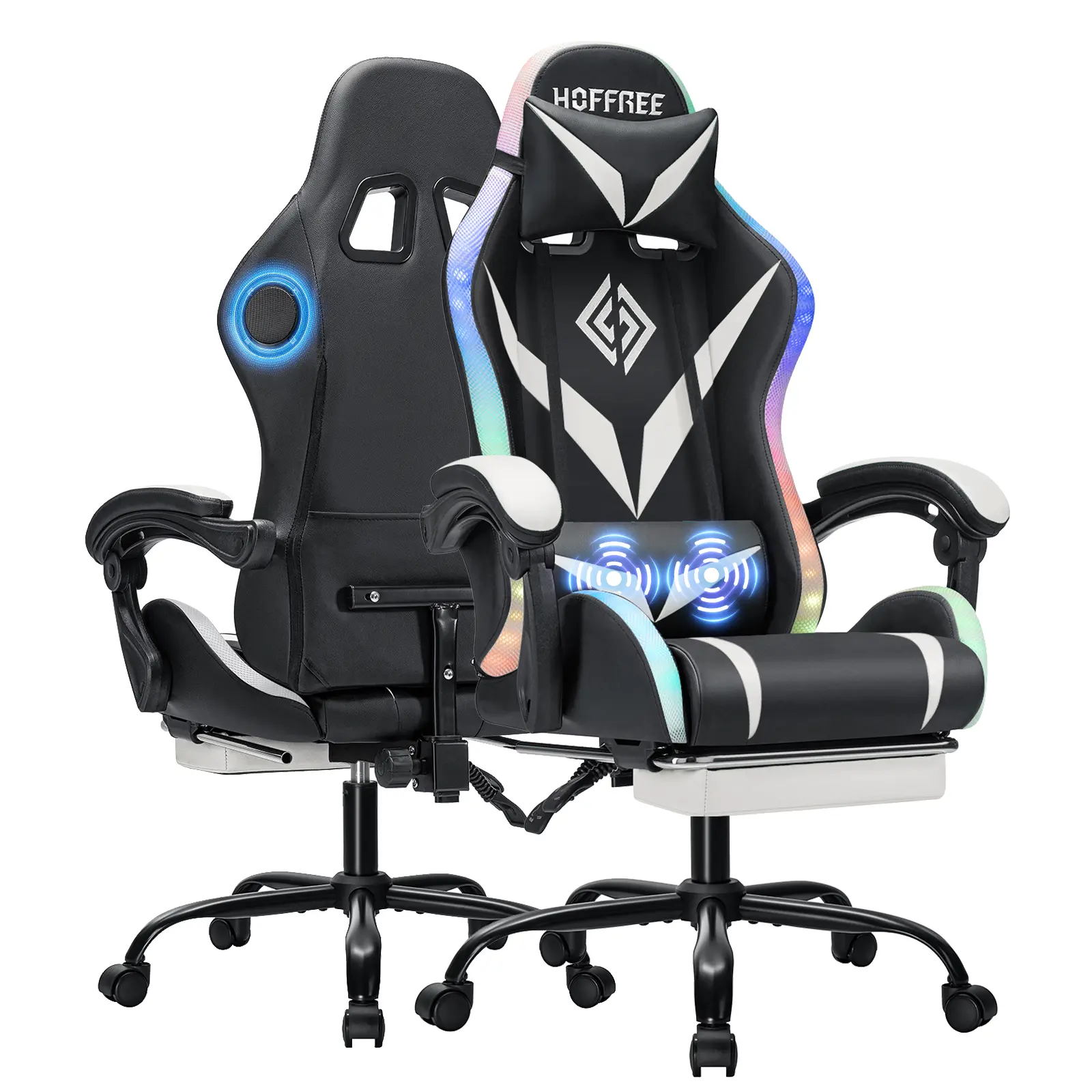 standard size-Black+White 