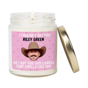 Celebrity Candle,Smells Like Jonathan Bailey, Riley Green 4oz 9oz Candle