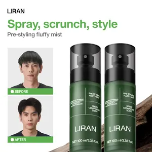 LIRAN Volumizing Hair Spray for Men, Matte Texture Mist for Fuller Hair, Natural Waves & All-Day Hold, Cedarwood Scent, Love It or Get Your Money Back,100ml