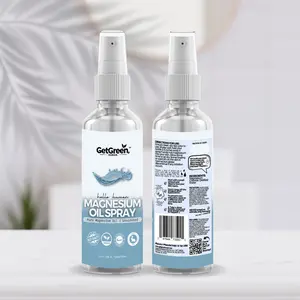 Magnesium Oil Spray, Unscented (8 fl oz) - Stress Relief, Aches, Discomfort Sleep + Energy (Strong) Vegan, Essential Oil Mineral Spray [Made in USA]