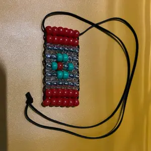 Suriname Flag Bead Lanyard
