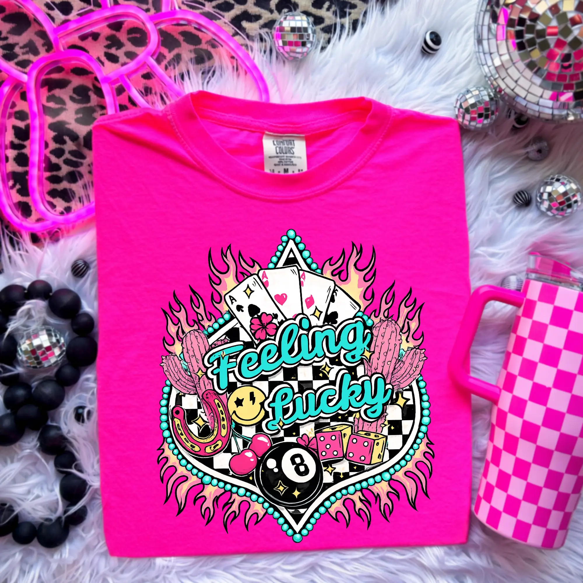 Feeling Lucky Western Graphic T-shirt