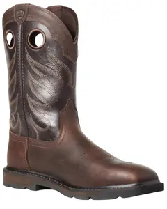 Ariat Men's Groundwork Western Work Boot Steel Toe - 10034717