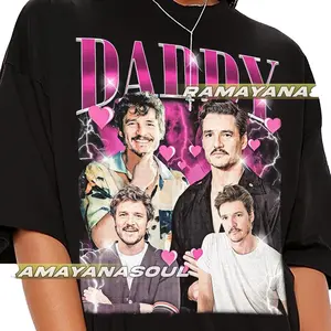 Limited Daddy Pedro Pascal T-Shirt, Gift For Him T Shirt, Pedro Pascal  Shirt, Unisex Tshirt, Best Gift For Her Tees