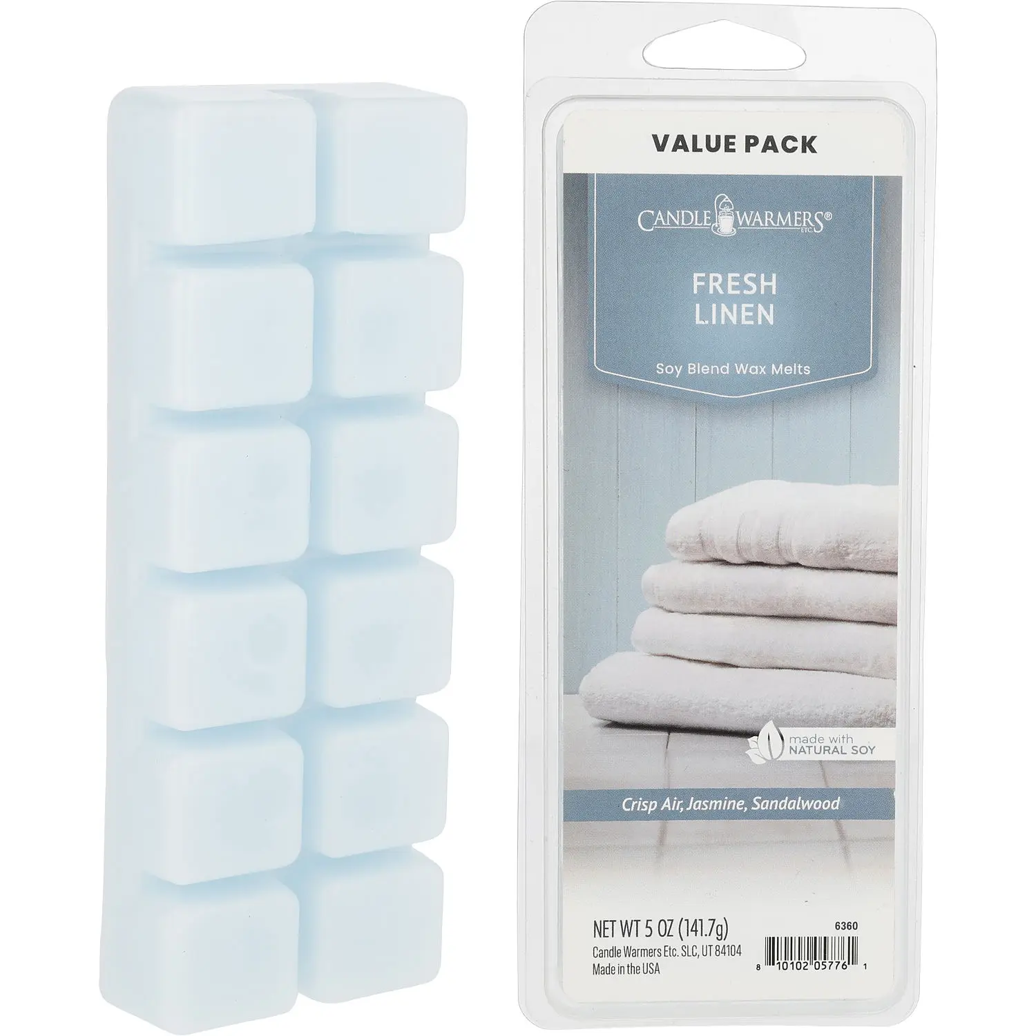 Candle Warmers Fresh Linen By Candle Warmers Soy Blend Wax Melts For Unisex Candle Warmers Fresh Linen By Candle Warmers Soy Blend Wax Melts For Unisex