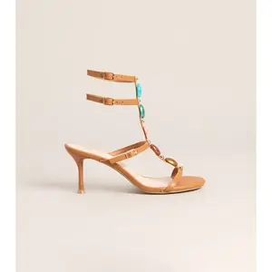Vacation Goddess Gemstone Stiletto Heels