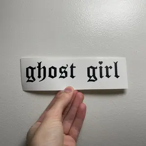 Ghost Girl Vinyl Decal for car, laptop, Stickers