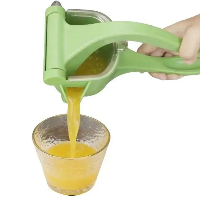 Manual Hand Press Juicer, Handheld Juice Extractor for Lemon and Orange, Small Home Use, New Model for Making Fresh Juice
