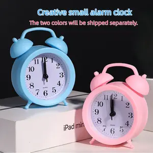 Creative Small Alarm Clock, Bedside Silent Alarm Clock, Bedroom Creative Small Alarm Clock, Unique Lazy Simple Watch