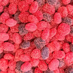 Strawberry Gush Bombs - SUPER & EXTREME SOUR - Viral TikTok Candy - Gushers - 8 Ounce