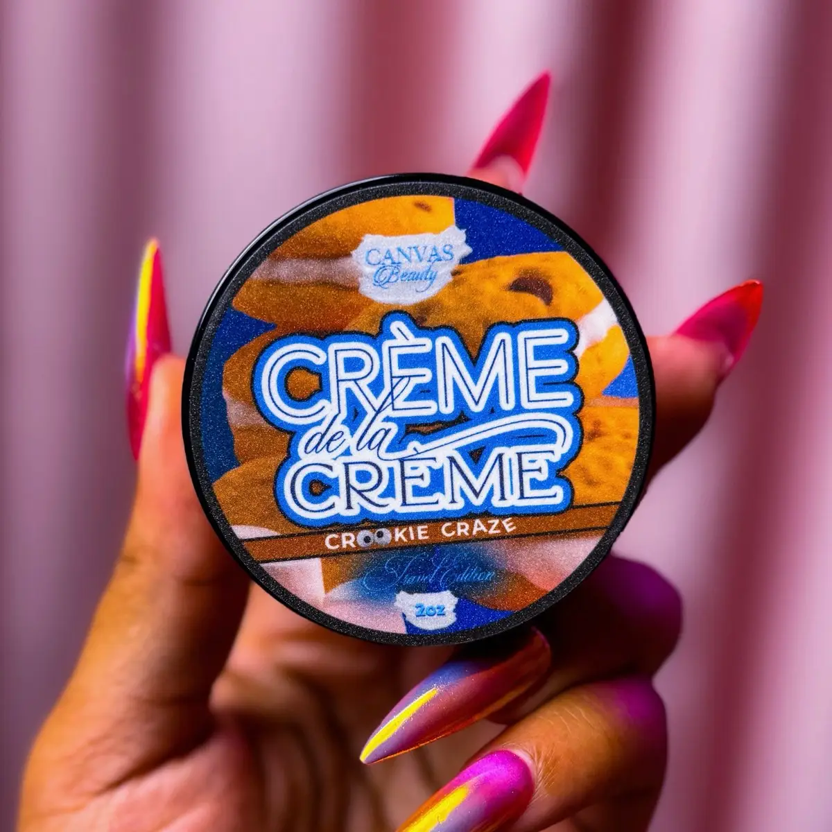 Canvas Beauty Travel Size CRÈME DE LA CRÈME 2oz - Rich Nourishing Cream for Radiant Skin with Anti-Aging & Firming Properties Moisturizer Fragrance Gl