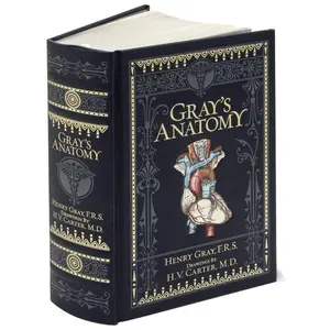 Gray's Anatomy by Henry Gray - Collectible Illustrated Leather Bound Hardcover