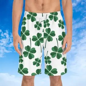 Clover Swim Shorts — St. Patrick's Day Men's Board Shorts