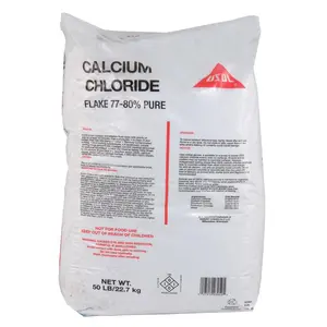USOL F0502Y 50 lbs Calcium Chloirde Flake Bag