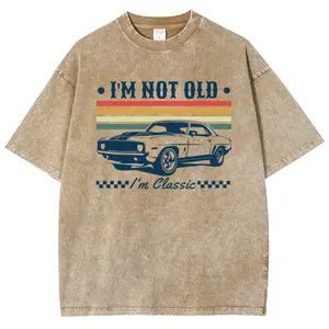 Classic Muscle Car I'm Not Old Vintage Tee 90s Graphic Tees Men's t Shirts Graphic Tee t Shirts Funny Graphic Tee Good Graphic Tees Men's Graphic Tees Streetwear Outfits Men Vacation Outfits Oversized Tshirt Men
