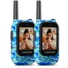 FOREDOM Rechargeable Video Walkie Talkies Toy for Kids Indoor/Outdoor Kids Toys with Camera Music Real-Time HD Screen for Boys & Girls Aged 3-12