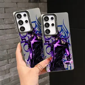 Anime S-Solo L-LevelingsPhone Case Suitable for Samsung Galaxy S26 S25 S24 A37 A57 A17 A07 A56 A26 A36 A55 A35 A06 A16 A05 A14 A24 A34 A54 A15 A05s A04e A25 S23 S22 S21 S20 FE Ultra Plus Edge 4G 5G Anti Fall Matte Back Cover