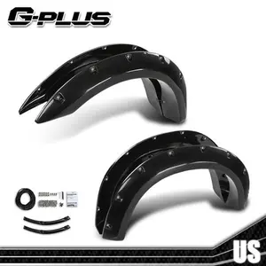 Set of 4 Pocket Rivet Style Bolt On Fender Flares Fit For 1993-2011 Ford Ranger