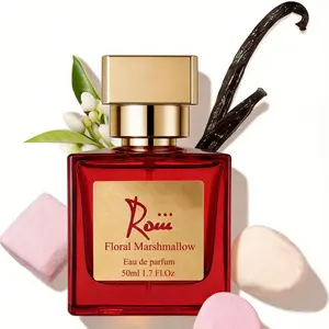 Roiii Floral Marshmallow,Women Perfme,Eau De Parfum,50ml,Marshmallow,Neroli,Bergamot,Orange Blossom,Honeysuckle,Jasmine,Orris,Amber,Vanilla,Musk