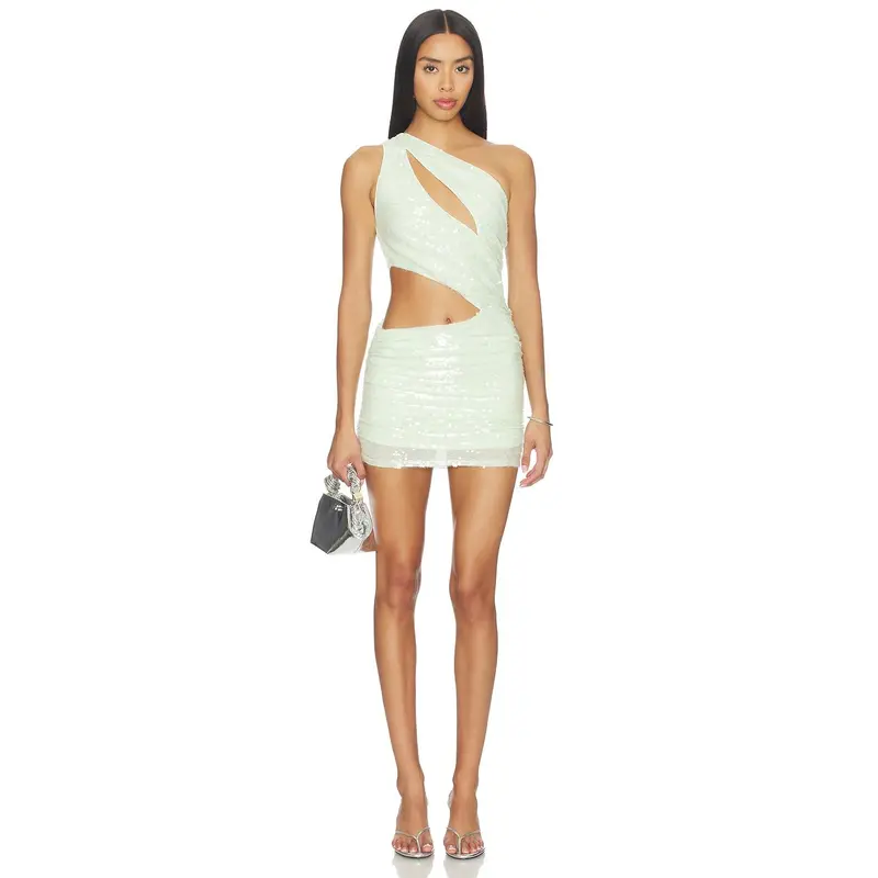 Alieexpress green sequin dress - TikTok Shop