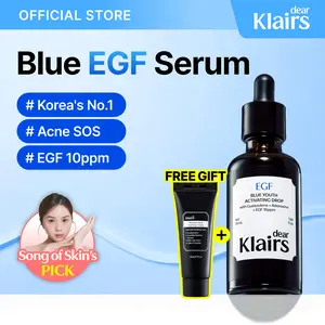 [Dear Klairs Official] Blue Youth Activating Drop | #1 EGF Serum, Acne & Dark Spot Clearing, Soothing & Recovery