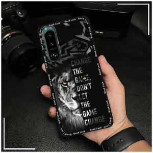 Cell Phone Sleeve Phone Protector Phone Case For Sony Xperia5 III Protective Phone Pouch Anti-dust Shockproof Mobile Case Back Cover Cartoon Fashion Design Anti-knock Silicone TPU
