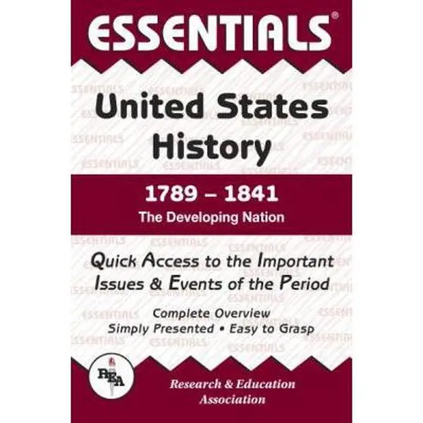 USED Book - United States History: 1789 to 1841 Essentials by Chilton, John F. (Paperback) - english