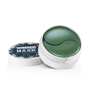 Refreshing Green Seaweed Eye Masks  Tired Eyes - Soothing Hydrogel Pads  Bags & Puffiness, 60 Pack Ginseng Root Lash Enhancing Serum Vitamin Facial Care Kit chin straps Illuminating jade rollers blackhead removal tweezer Rechargeable Colorful LED for