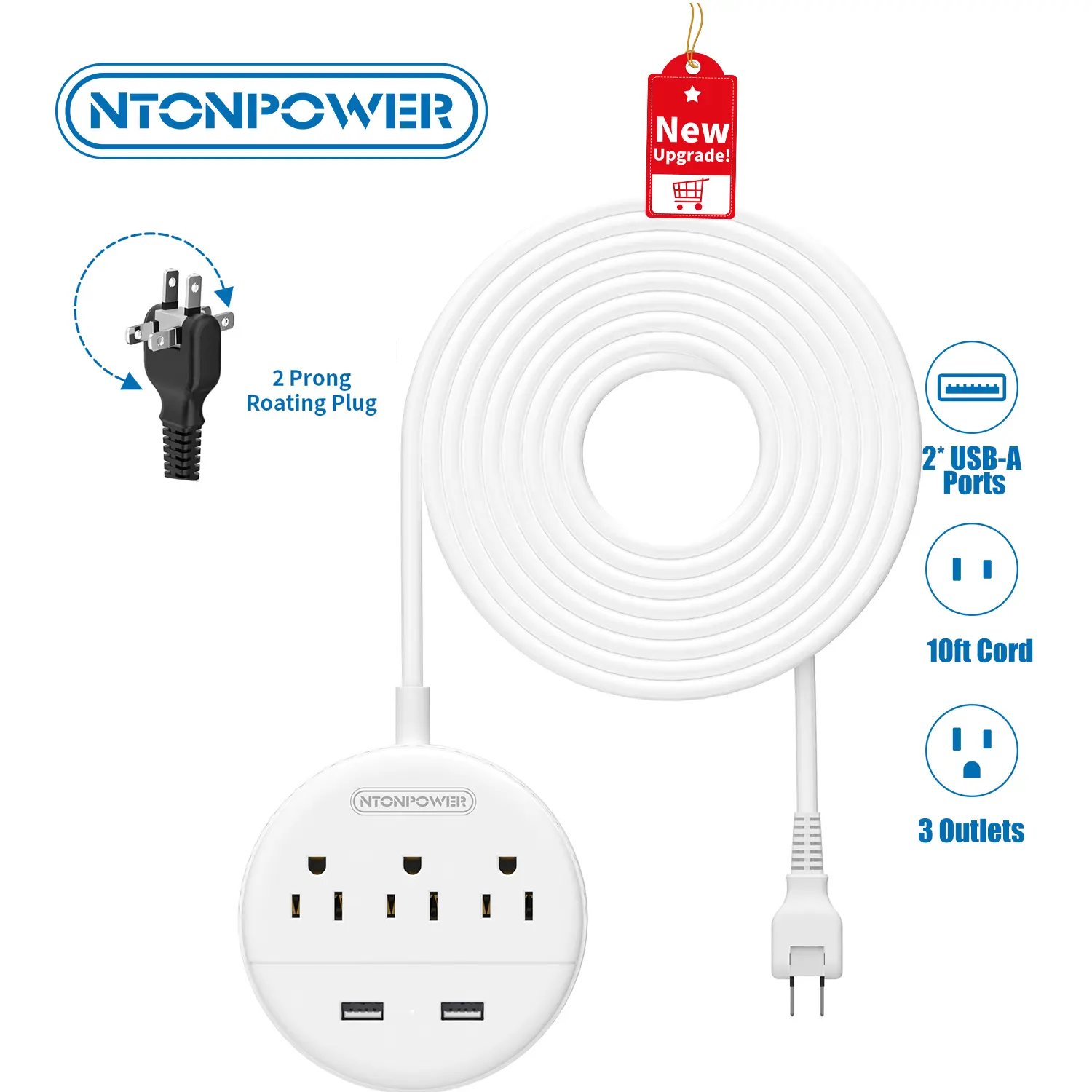 180° Rotating Plug-10ft