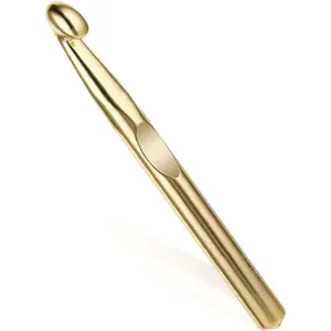 Large Metal Crochet Hooks - 15mm Giant & Huge Hook Set - Ergonomic Yarn Weaving Tools for Carpets, Blankets & Shawls