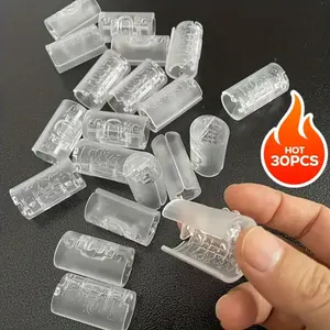 30-Piece Bed Sheet Clips, Anti-Slip Bed Cover Clips, Needle-Free Upgrade, Multi-Use Safe Invisible Seamless Reusable Bed Linen Accessories